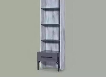 Полка Шкаф Книжная полка Шкафы Многоцелевая мебель Коричневый 165x49x47